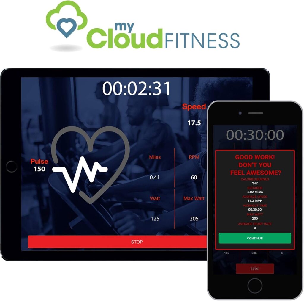ProGear Fitness Crossover Stepper Elliptical Trainer app my cloiud fitness